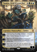 Tamiyo, Field Researcher (Borderless) (BLC-100) - Bloomburrow Commander Foil