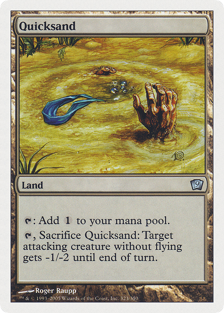 Quicksand (9ED-) - 9th Edition Foil