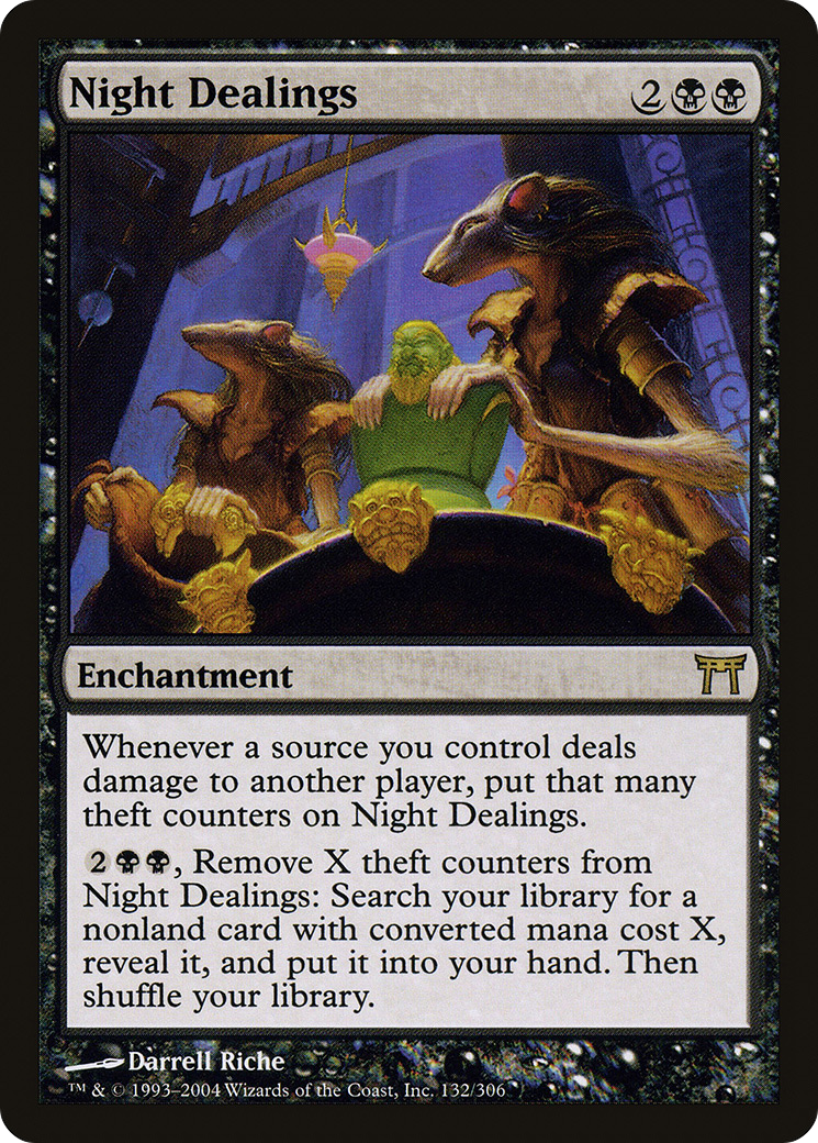 Night Dealings (CHK-132) - Champions of Kamigawa