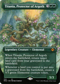 Titania, Protector of Argoth (Borderless) (MH2-319) - Modern Horizons 2 (Borderless)