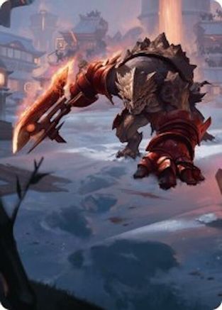 Searslicer Goblin Art Card (39/54) (ASFDN-039) - Art Series: Foundations