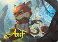 Loot, Exuberant Explorer Art Card (12/54) (Gold-Stamped Signature) (ASFDN-012) - Art Series: Foundations
