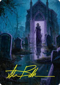 Swamp Art Card (23/54) (Gold-Stamped Signature) (ASFDN-023) - Art Series: Foundations