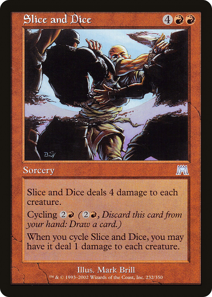 Slice and Dice (ONS-232) - Onslaught Foil