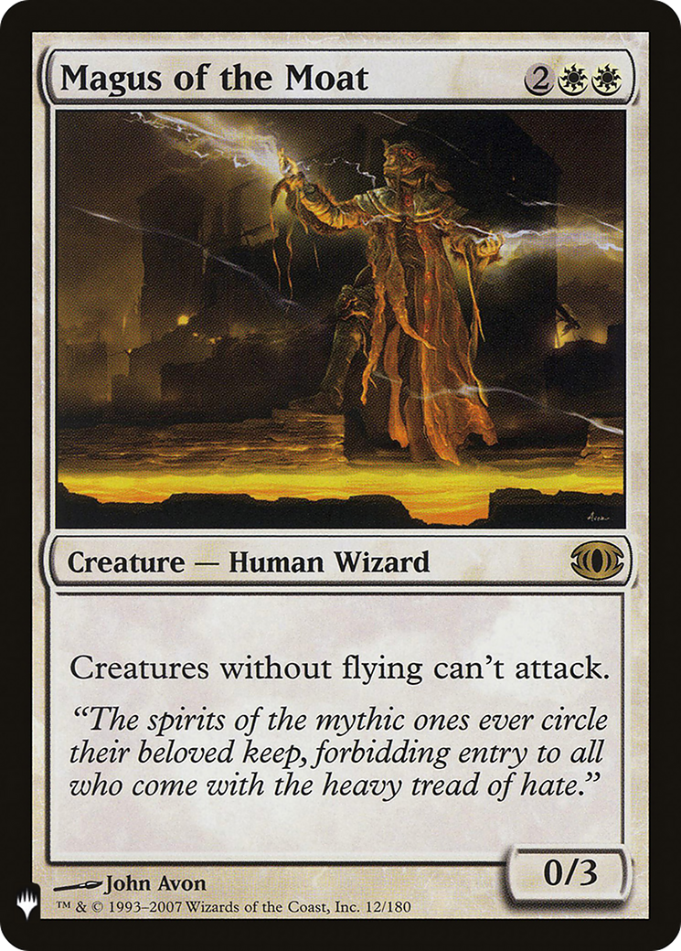 Magus of the Moat (LIST-FUT-12) - The List