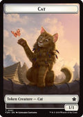 Cat (0001) // Cat (0002) Doubled-Sided Token (FDN-1 // 2) - Foundations Foil