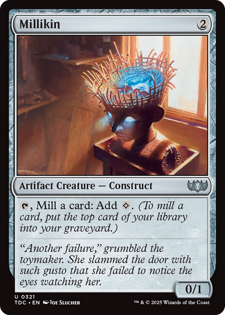 Millikin (TDC-321) - Commander: Tarkir: Dragonstorm