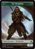 Elf Warrior // Rat (0030) Double-Sided Token (FDN-19 // 30) - Foundations