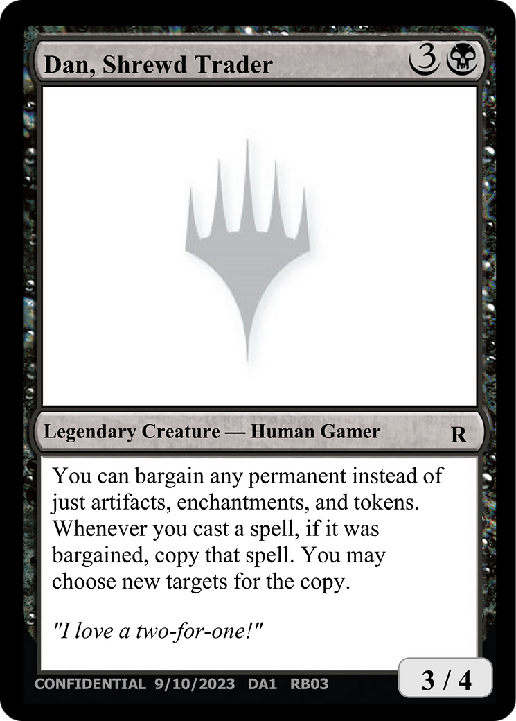 Dan, Shrewd Trader (UNK-) - Unknown Event