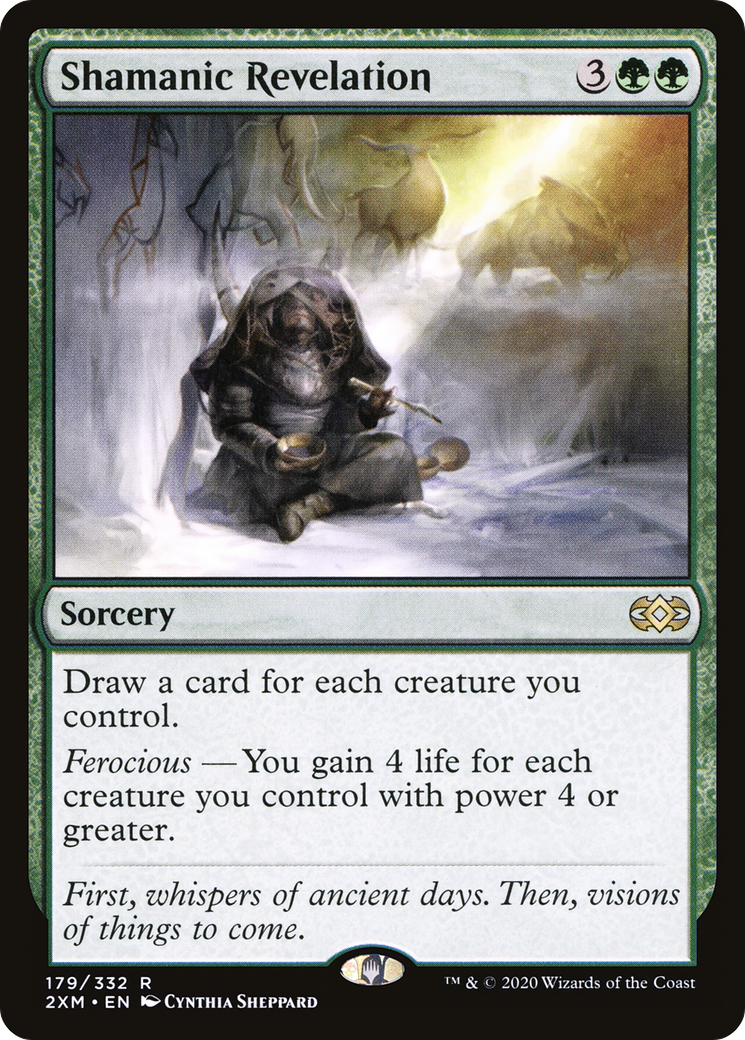 Shamanic Revelation (2XM-179) - Double Masters Foil