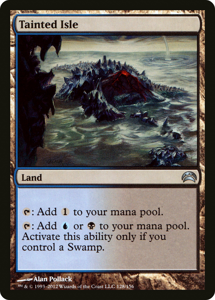 Tainted Isle (PC2-128) - Planechase 2012 Foil