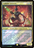 Callidus Assassin (Surge Foil) (40K-109) - Warhammer 40,000 Commander Foil