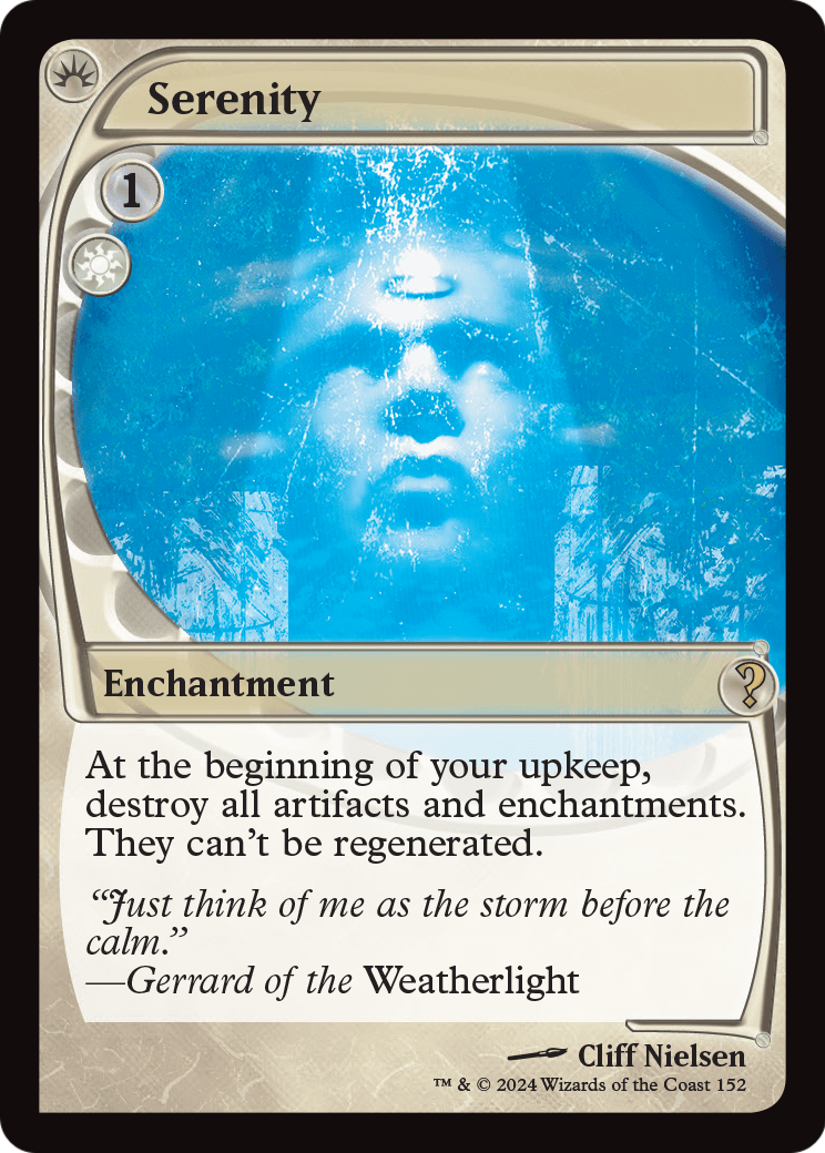 Serenity (Future Sight) (MB2-152) - Mystery Booster 2