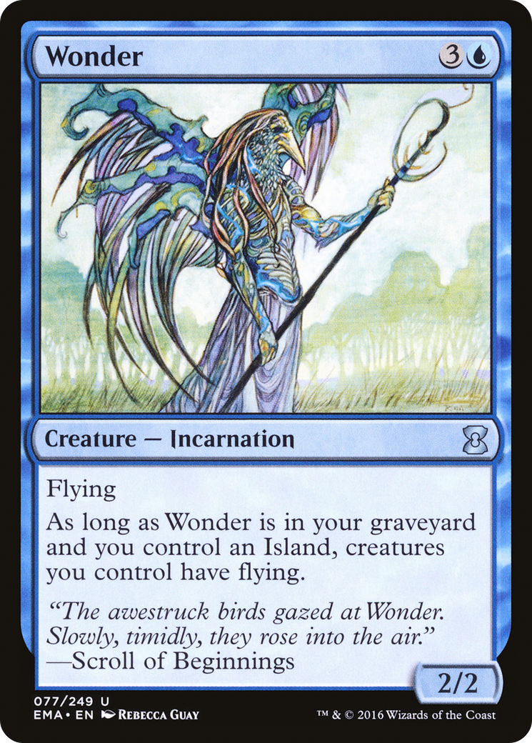 Wonder (EMA-077) - Eternal Masters Foil