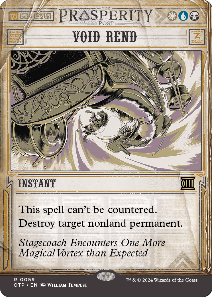 Void Rend (OTP-059) - Breaking News: (Showcase) (Borderless)