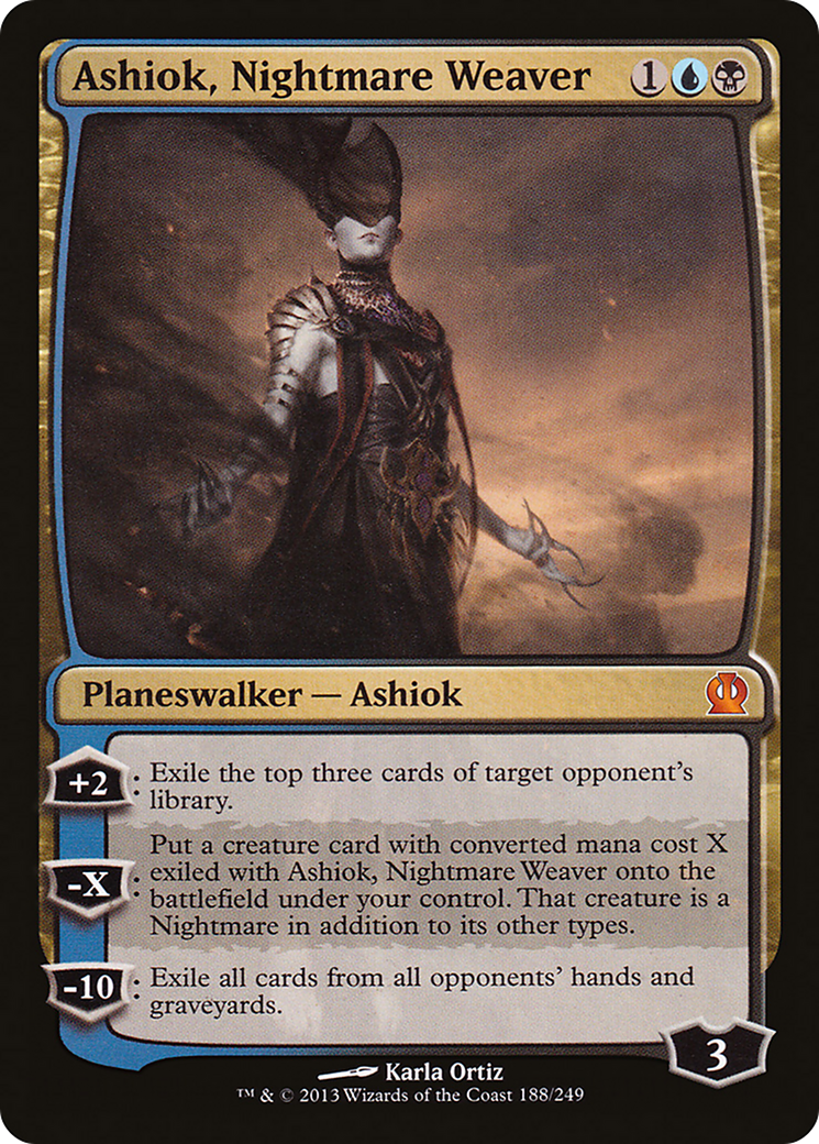 Ashiok, Nightmare Weaver (THS-188) - Theros