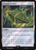 Hedron Archive (Surge Foil) (40K-240) - Warhammer 40,000 Commander Foil