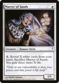Martyr of Sands (CSP-015) - Coldsnap Foil