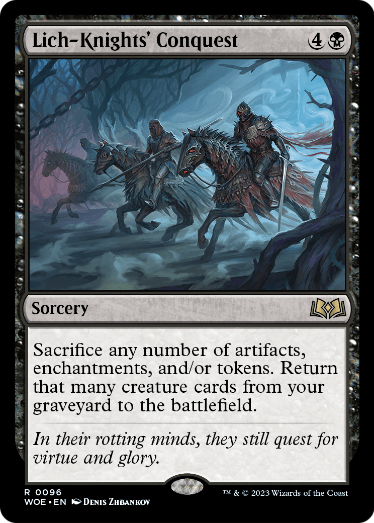 Lich-Knights' Conquest (WOE-096) - Wilds of Eldraine