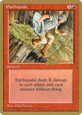 Earthquake - 1996 Eric Tam (4ED) (WCD-) - Pro Tour Collector Set