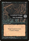 Evil Presence (4BB-) - Fourth Edition Foreign Black Border
