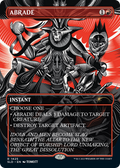 Abrade (SLD-1425) - Secret Lair Drop (Borderless) Foil