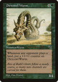 Dirtcowl Wurm (PRE-221) - Tempest Promos