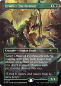 Druid of Purification (Rainbow Foil) (SLD-877) - Secret Lair Drop (Borderless) Foil