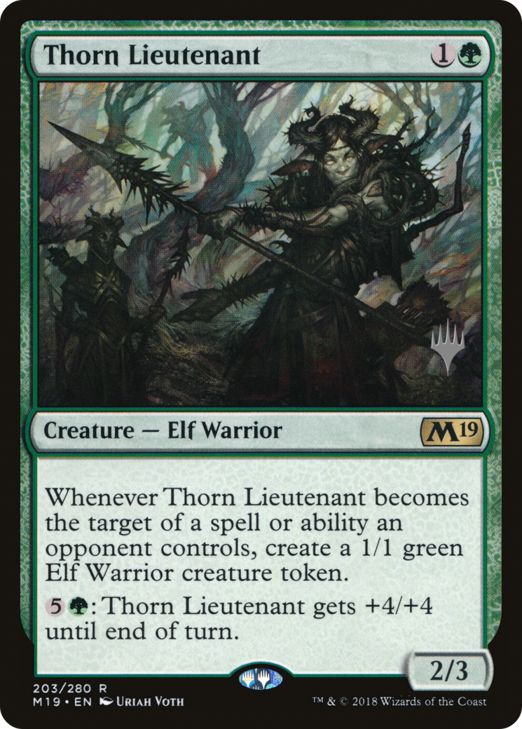 Thorn Lieutenant (PPM20-203) - Core Set 2019 Promos