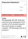 Phyrexian Esthetician (UNK-) - Unknown Event