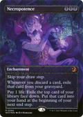 Necropotence (Anime Borderless) (Confetti Foil) (WOT-094) - Wilds of Eldraine: Enchanting Tales Foil