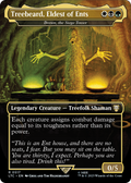 Treebeard, Eldest of Ents - Doran, the Siege Tower (Borderless) (LTC-517) - Tales of Middle-earth Commander / Treebeard, Eldest of Ents