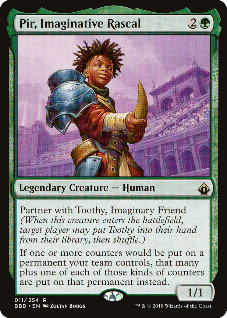 Pir, Imaginative Rascal (BBD-011) - Battlebond Foil