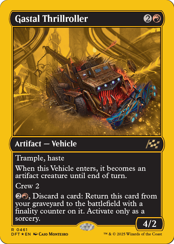 Gastal Thrillroller (First-Place Foil) (DFT-461) - Aetherdrift Foil