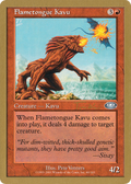 Flametongue Kavu - 2001 Jan Tomcani (PLS) (WCD-JT60) - World Championship Decks 2001