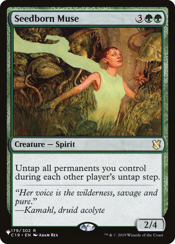 Seedborn Muse (LIST-C19-179) - The List Reprints