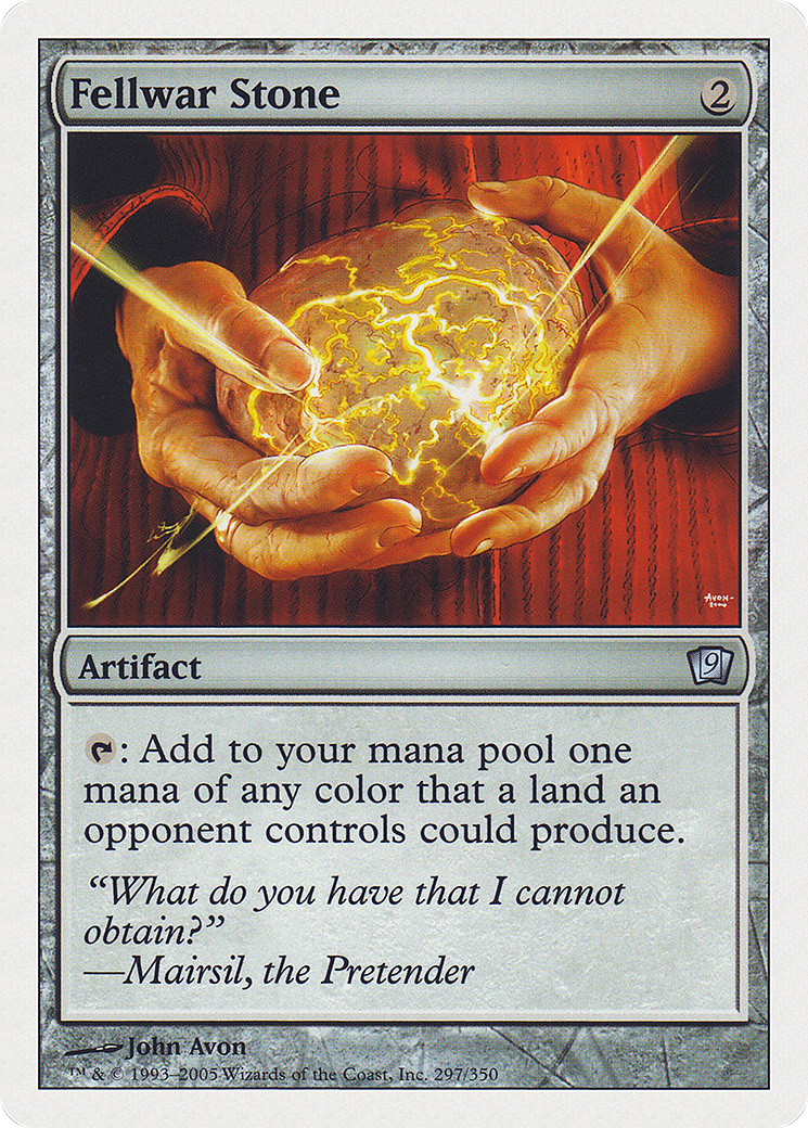 Fellwar Stone (9ED-297) - 9th Edition Foil