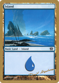 Island (336) - 2003 Dave Humpherys (8ED) (WCD-) - World Championship Decks 2003