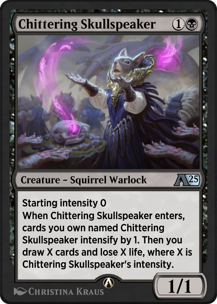 Chittering Skullspeaker (YBLB-009) - Alchemy: Bloomburrow