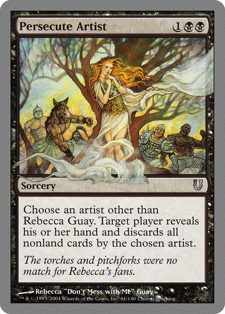 Persecute Artist (UNH-061) - Unhinged