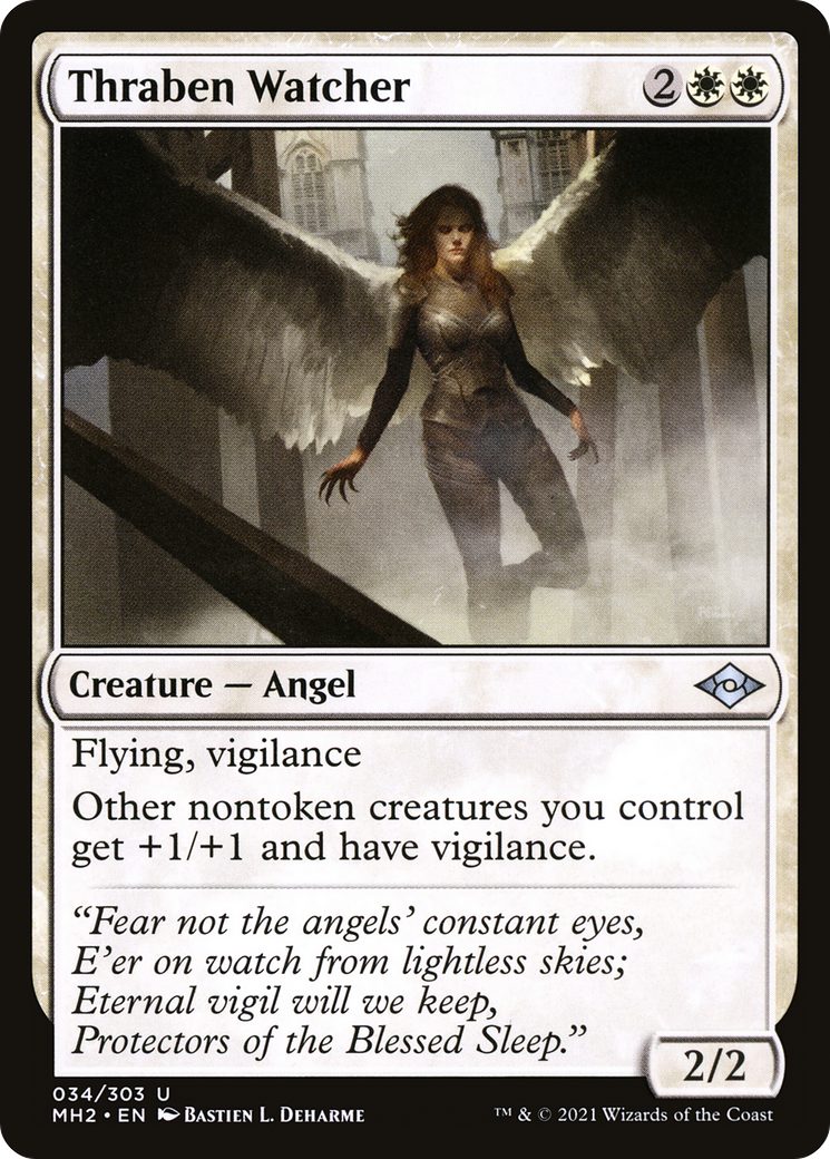 Thraben Watcher (MH2-034) - Modern Horizons 2 Foil