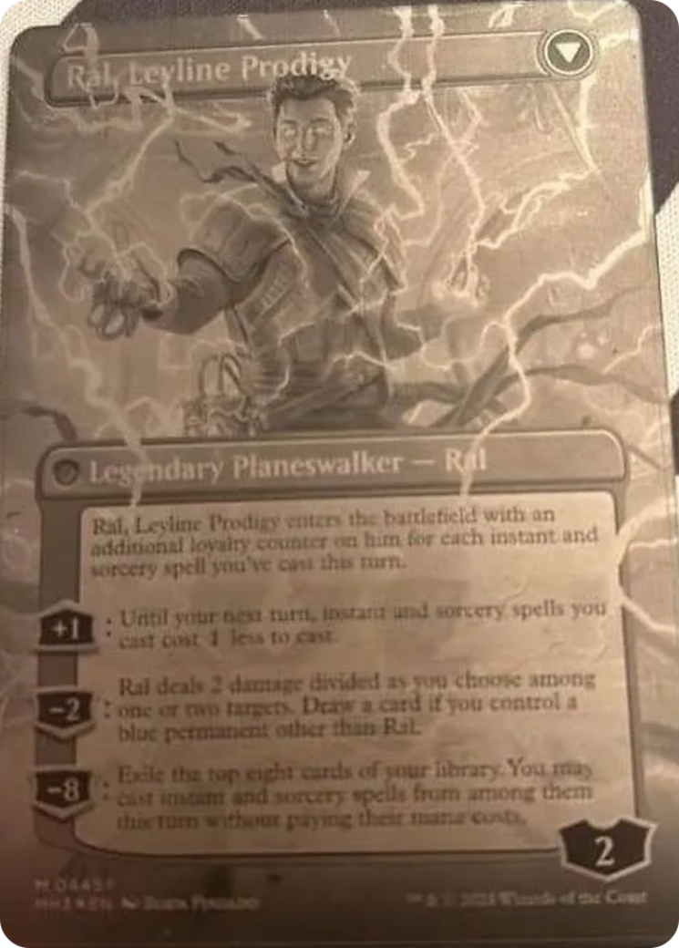 Ral, Monsoon Mage // Ral, Leyline Prodigy (PURL-445) - URL/Convention Promos (Borderless) Foil