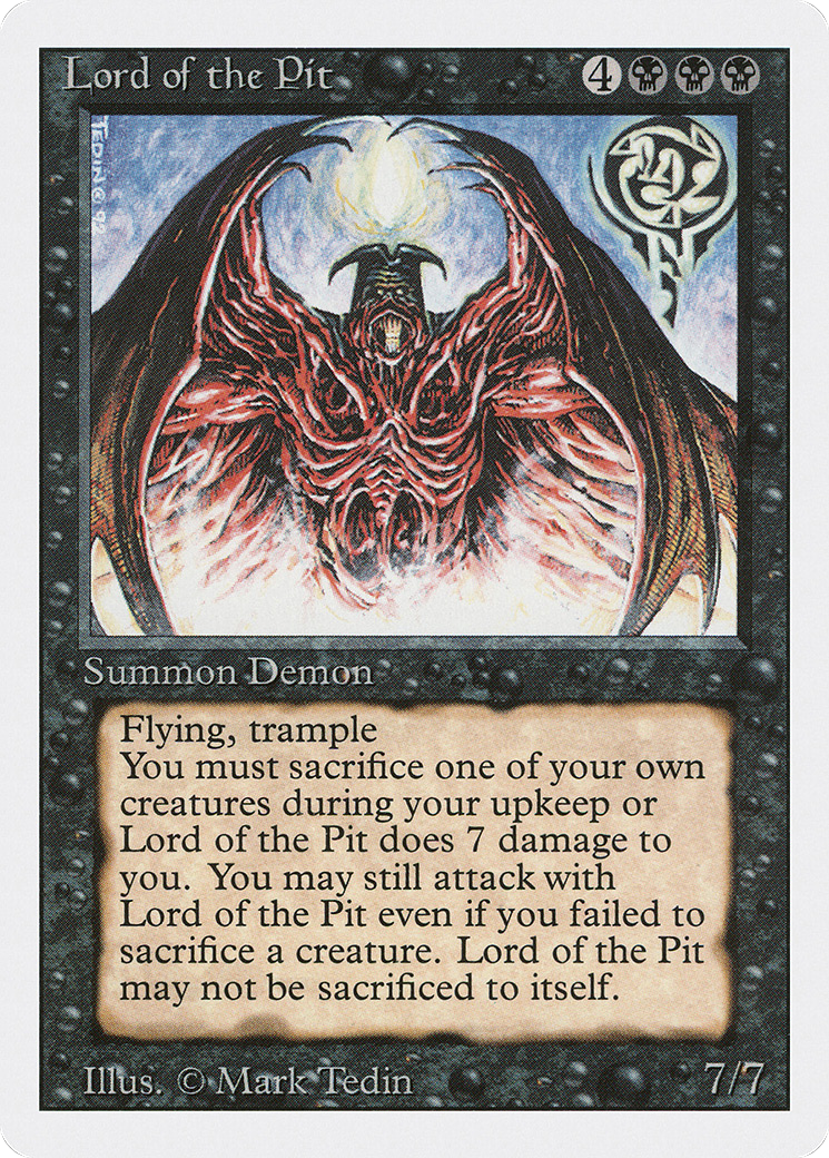 Lord of the Pit (3ED-) - Revised Edition