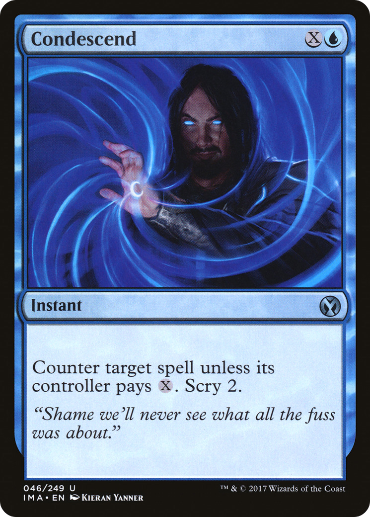 Condescend (IMA-046) - Iconic Masters Foil