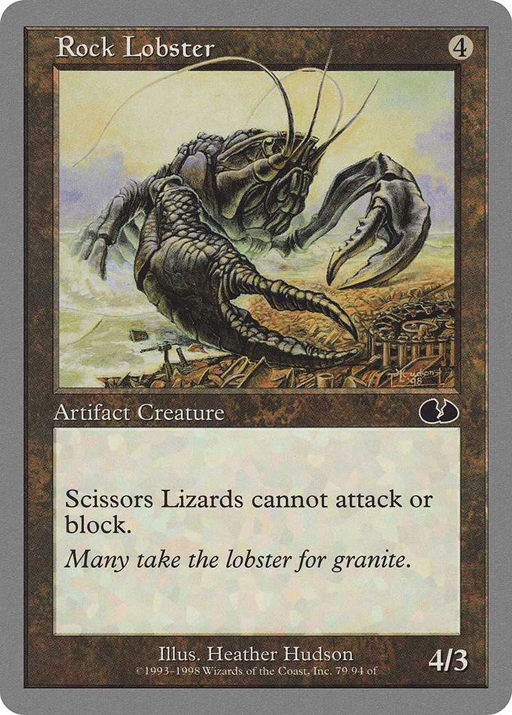 Rock Lobster (UGL-079) - Unglued