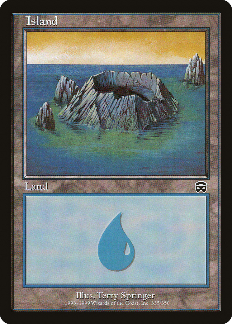 Island (335) (MMQ-335) - Mercadian Masques