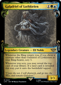 Galadriel of Lothlorien (Showcase Scrolls) (LTR-657) - The Lord of the Rings: Tales of Middle-earth: (Showcase) Foil
