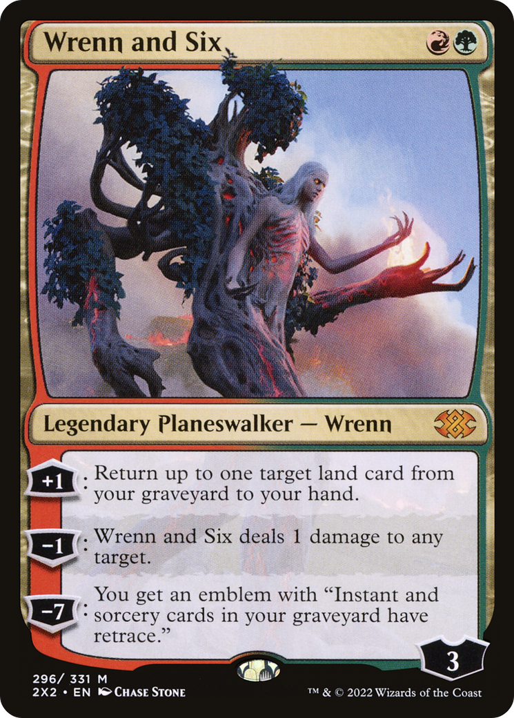 Wrenn and Six (2X2-296) - Double Masters 2022 Foil
