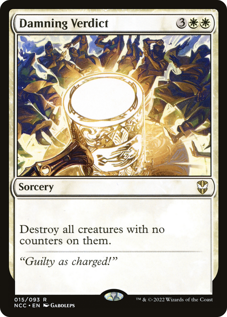Damning Verdict (NCC-015) - New Capenna Commander