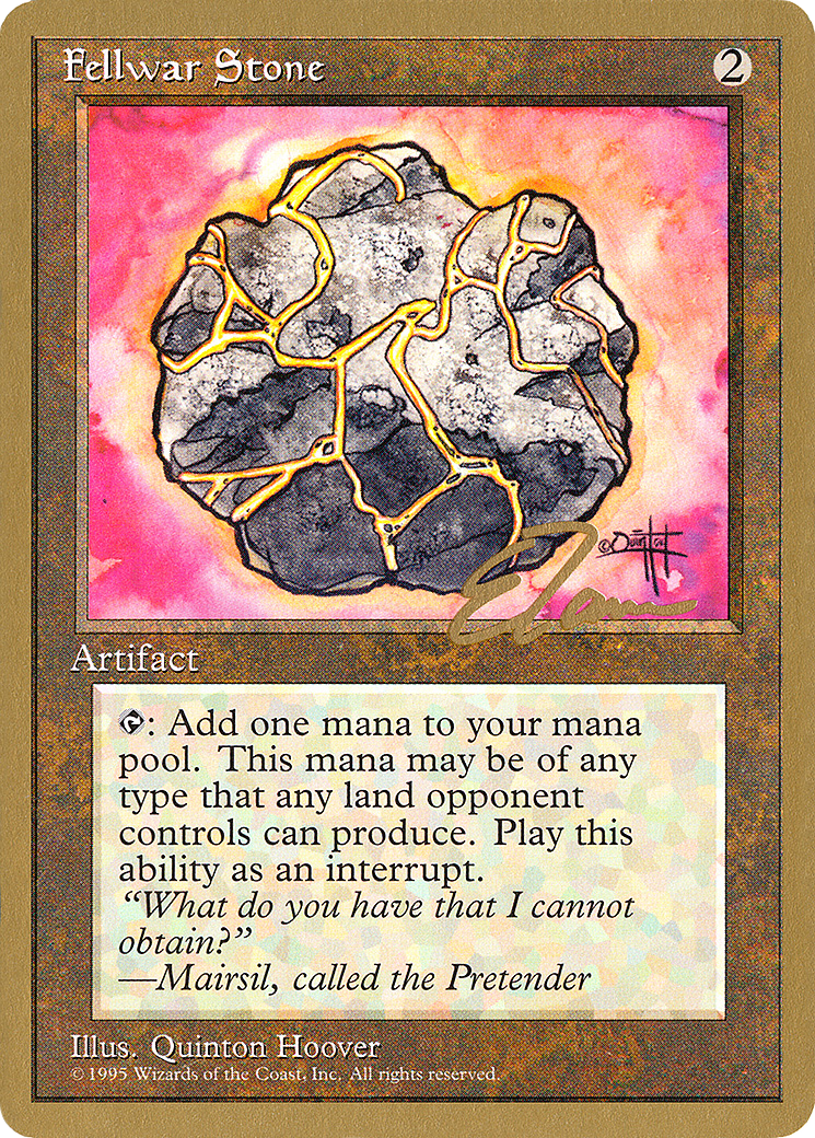 Fellwar Stone - 1996 Eric Tam (4ED) (WCD-) - Pro Tour Collector Set